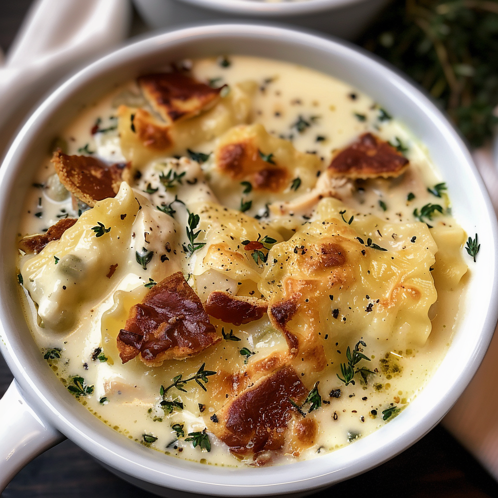 Creamy White Chicken Lasagna Soup Amazing Comfort Food Delight creamy-white-chicken-lasagna-soup-amazing-comfort-food-delight