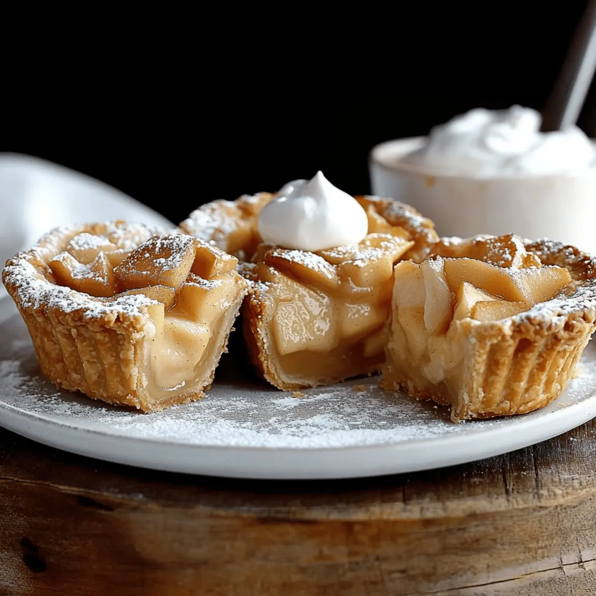 Toffee Apple Pie with Vanilla Custard