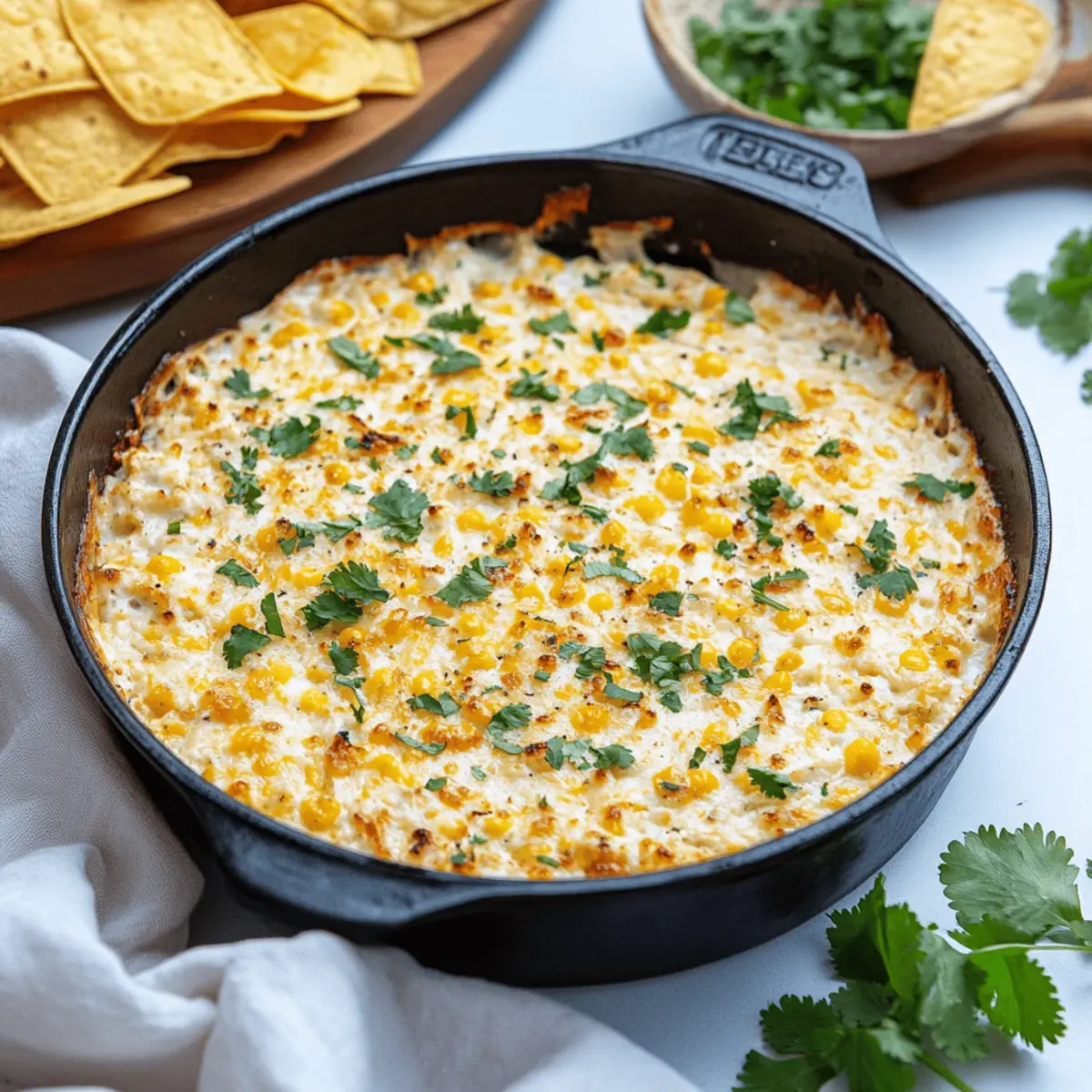 Baked Elote Dip