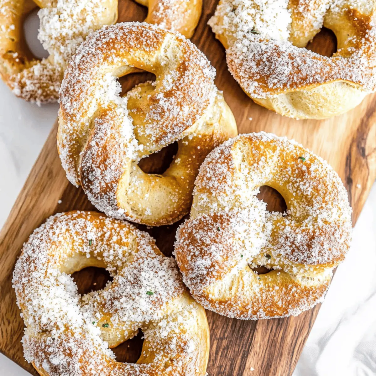Soft Pretzels with Parmesan and Hard Cider Cheese