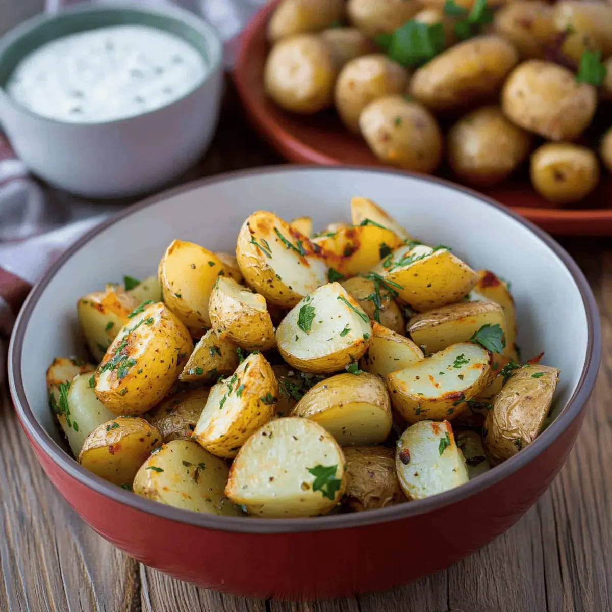 Herbed Roasted Potato Salad Recipe