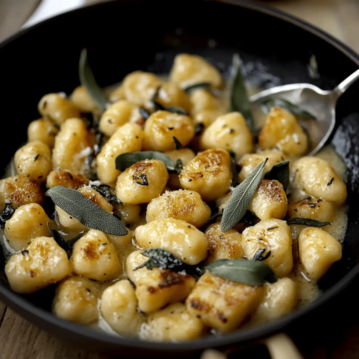 Easy Gnocchi with Sage Butter Sauce