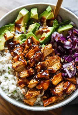 High Protein Meal Prep Bowl with BBQ Chicken