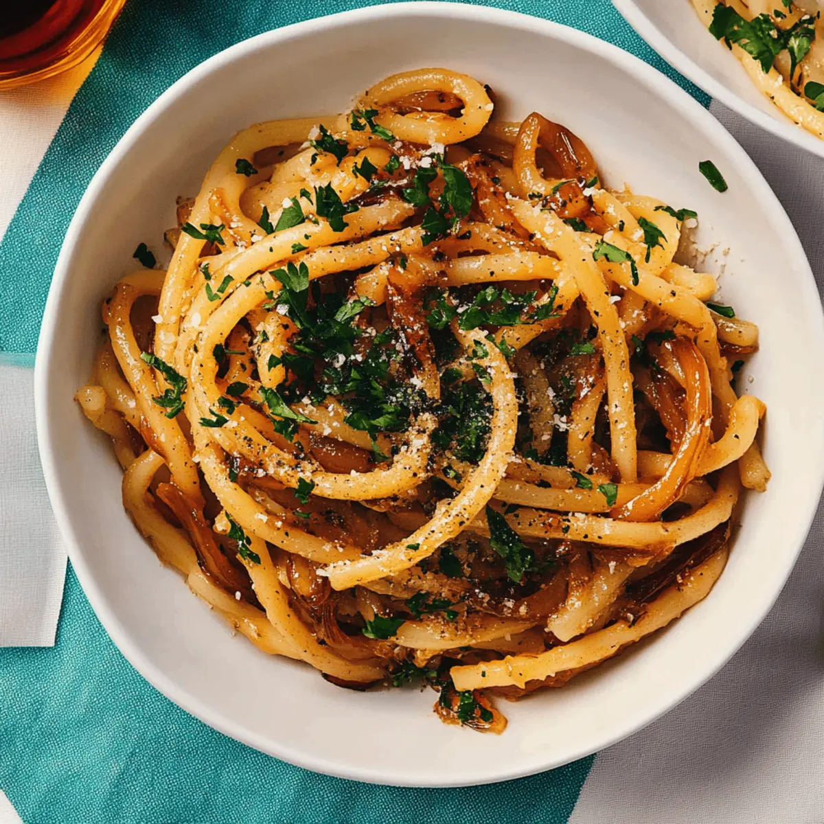 Caramelized Shallot Pasta