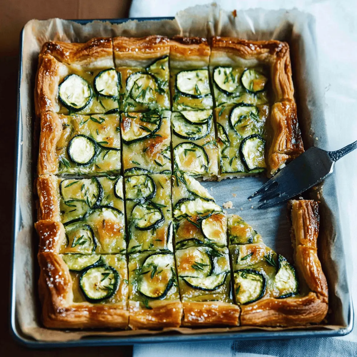 Easy Zucchini Tart