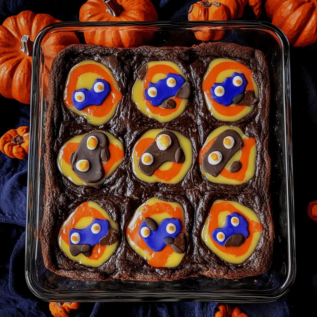 Halloween Brookies