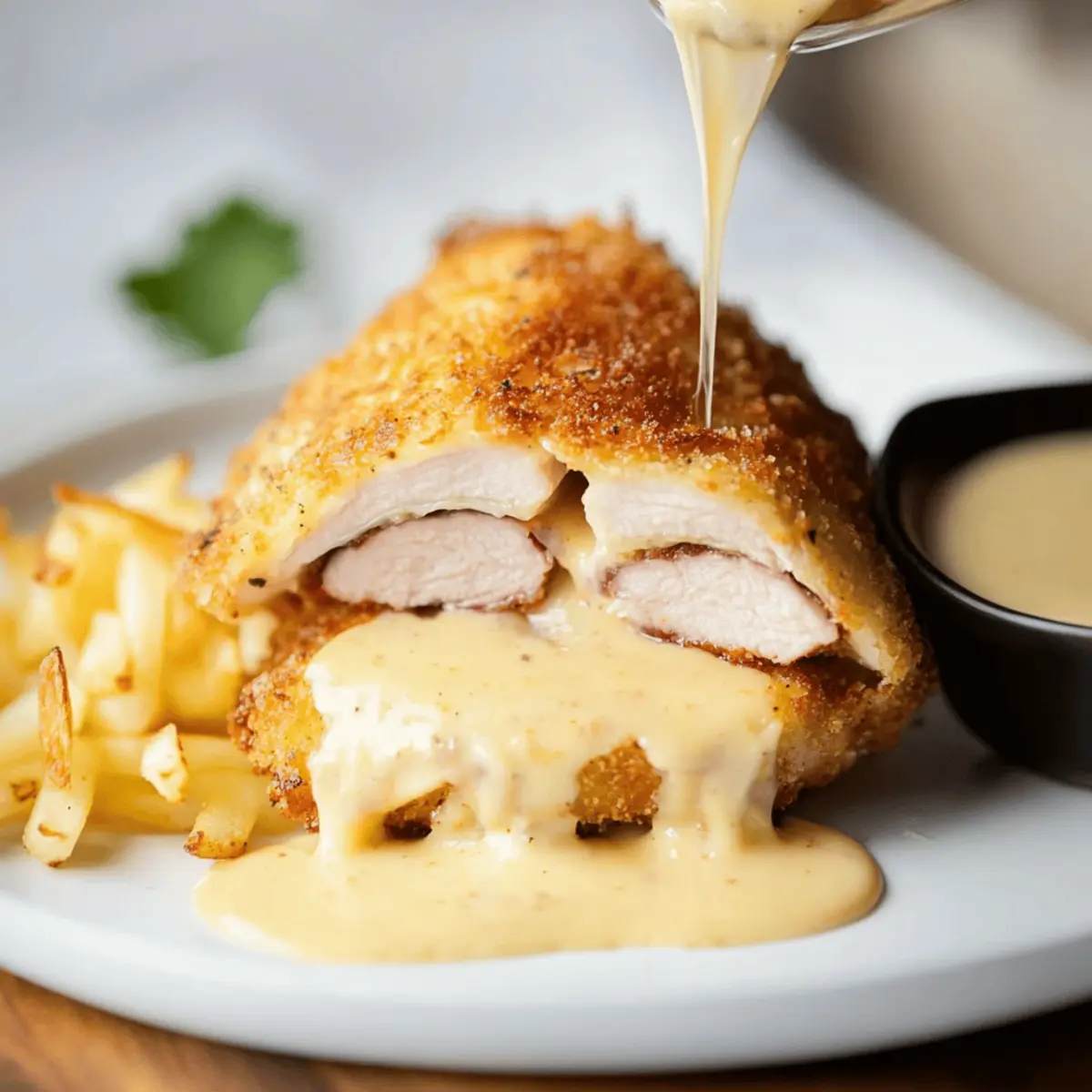 Baked Chicken Cordon Bleu