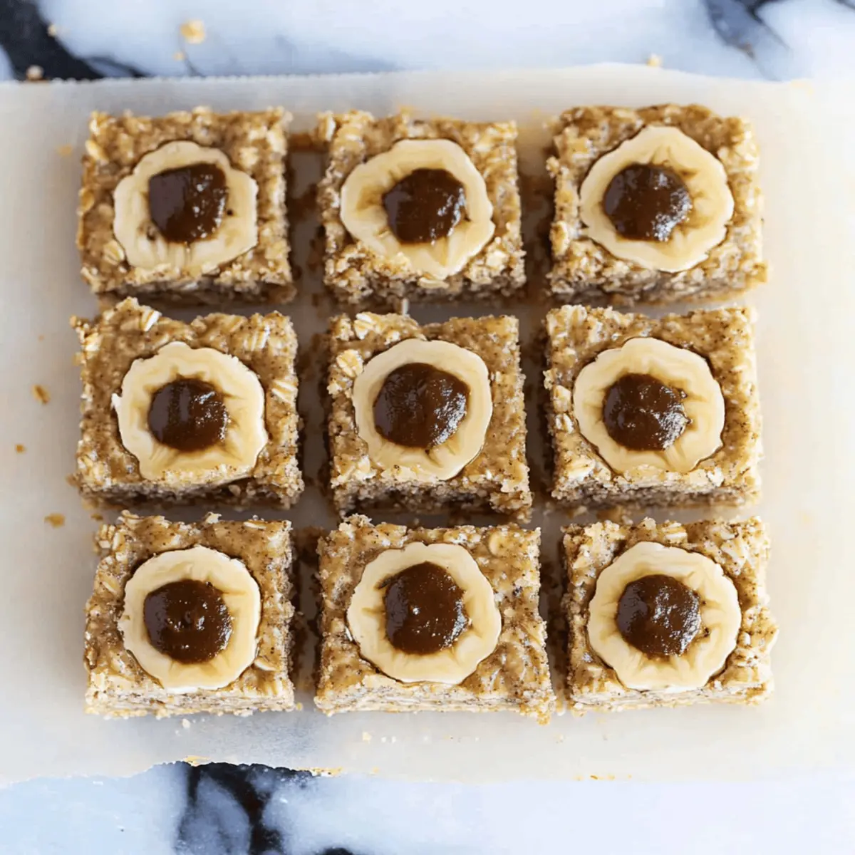 Banana Oatmeal Bars