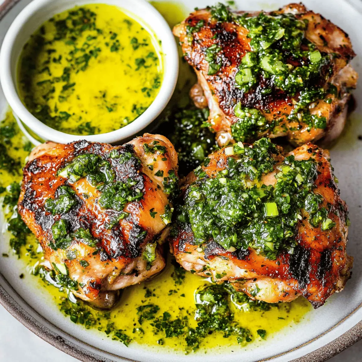 Chimichurri Chicken Thighs