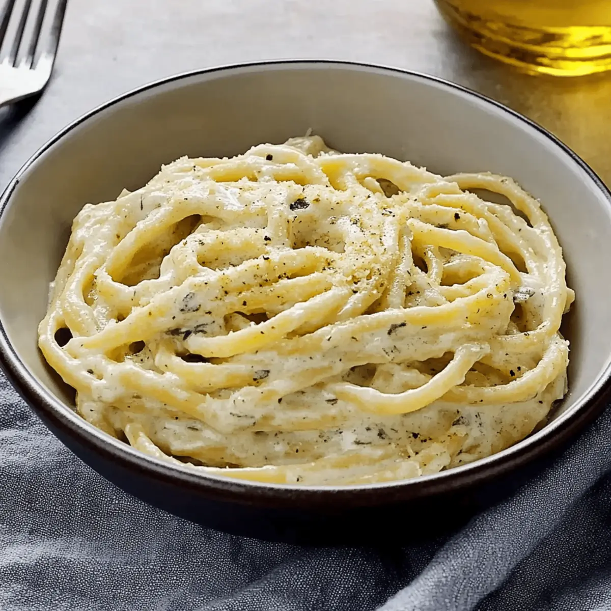 easy creamy pasta