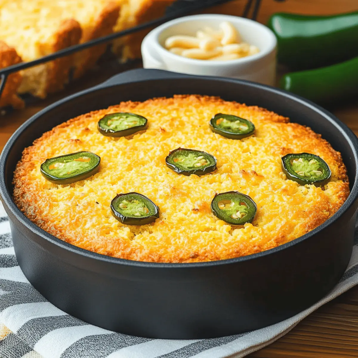 Jalapeño Cheddar Cornbread