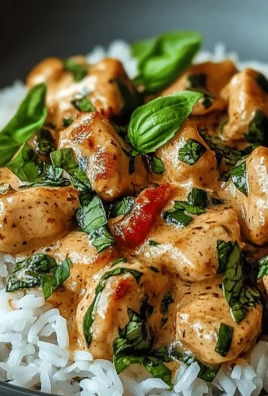 Spiced Coconut Basil Chicken with Rice