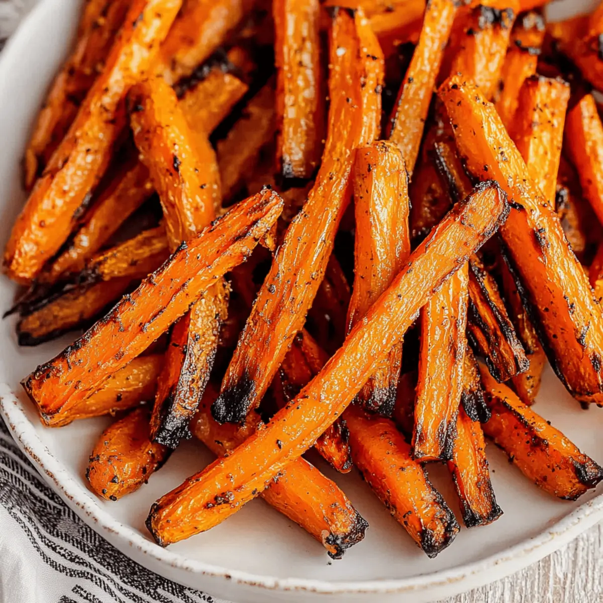 Crispy Air Fryer Carrots