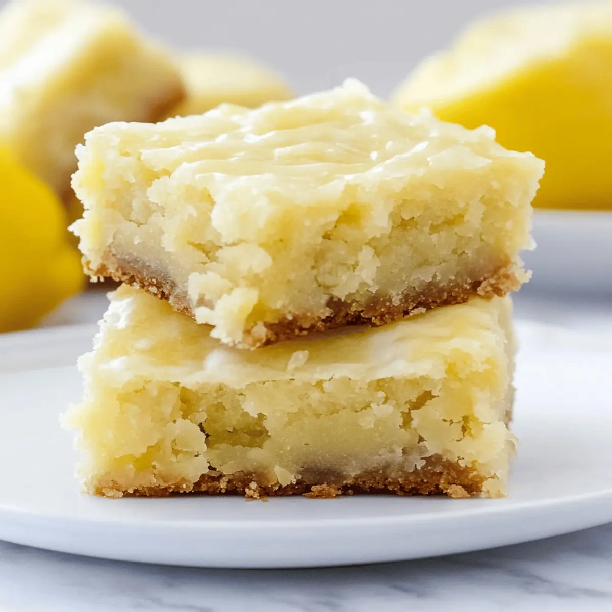 Best Lemon Brownies Recipe