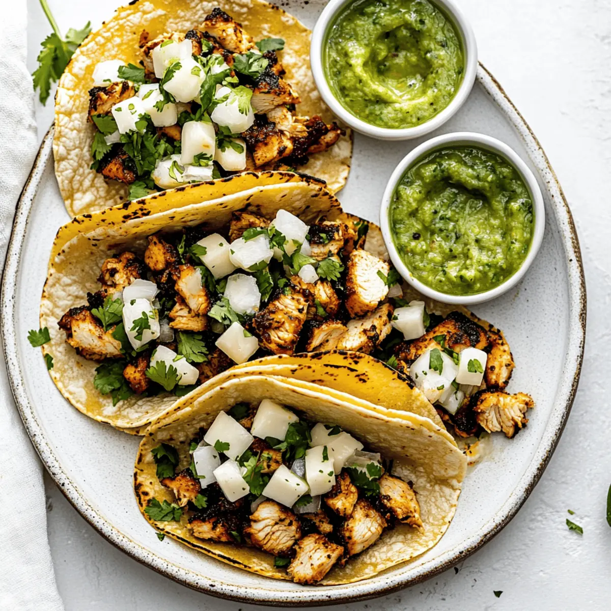 Chicken Street Tacos Recipe