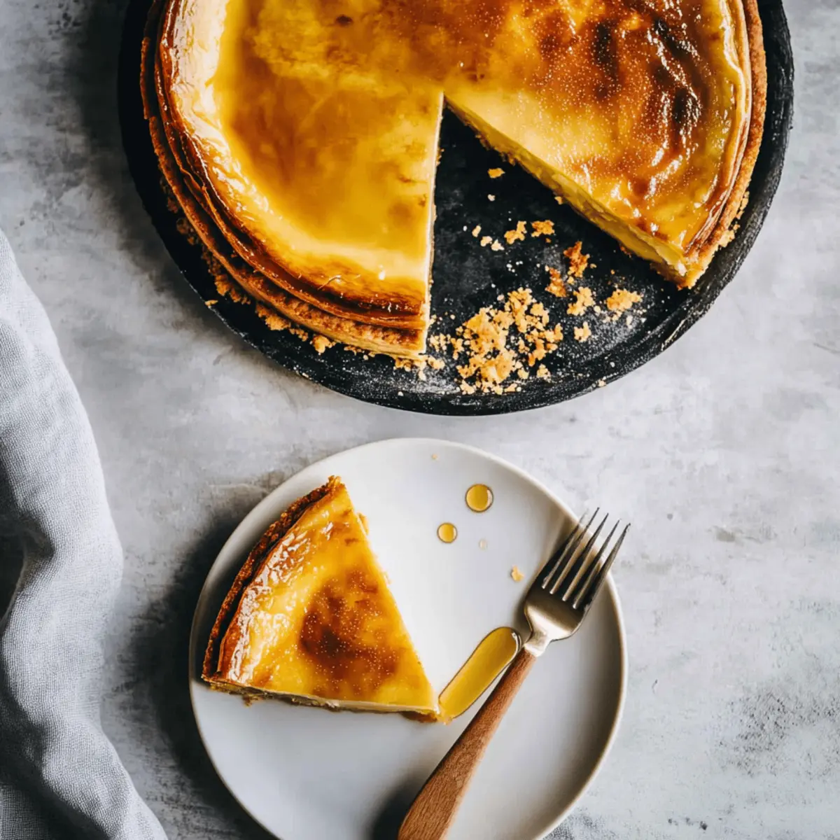Homemade Greek Melopita Recipe with Golden Honey Flavor