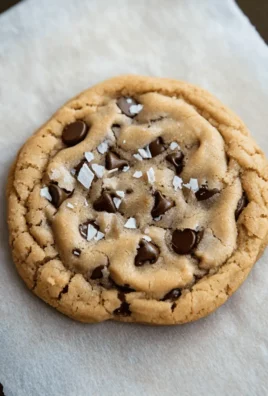the best single serve chocolate chip cookie