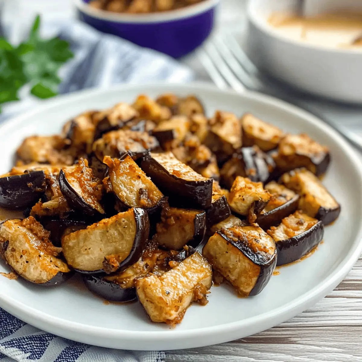 Low-Calorie Air Fryer Eggplant