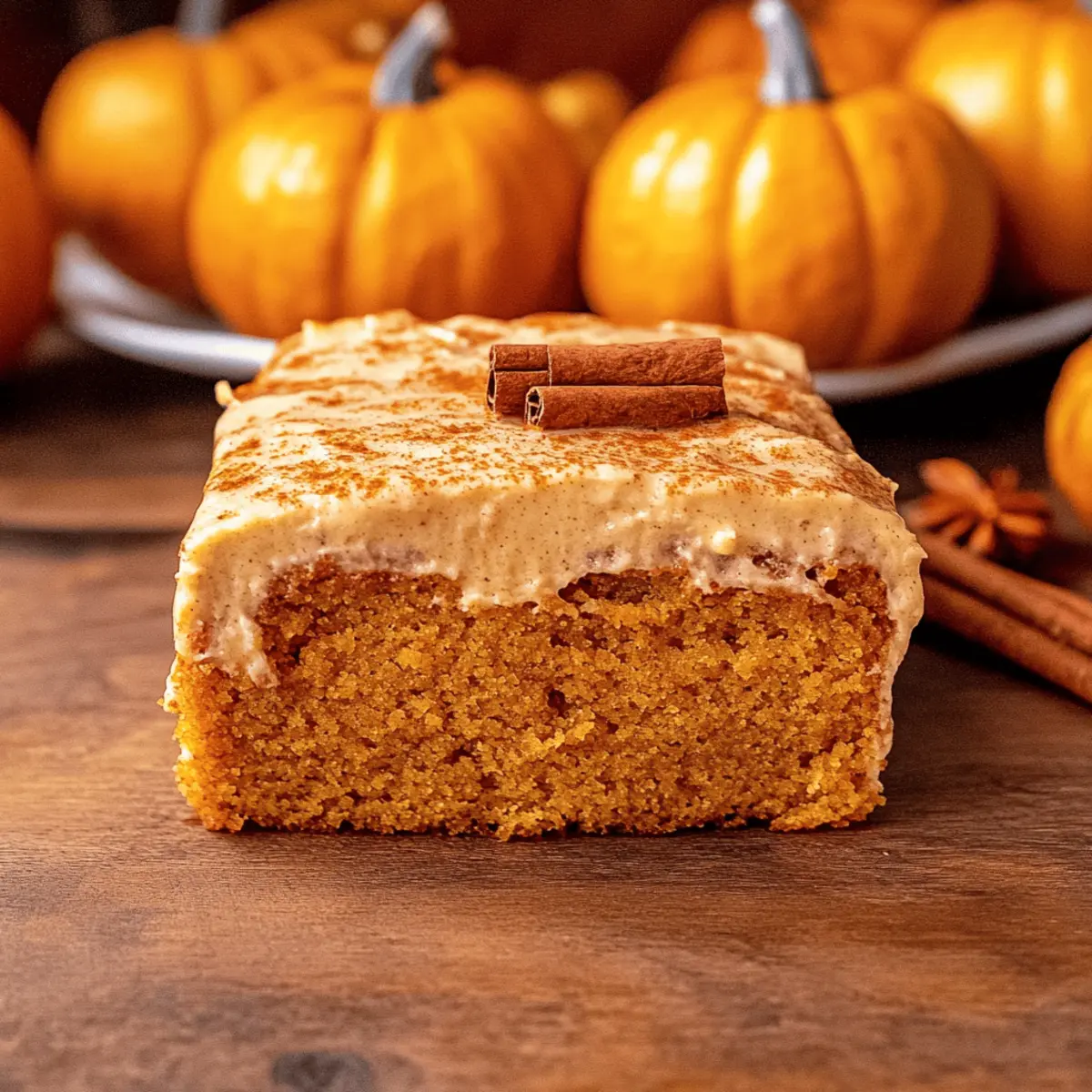Pumpkin Spice Latte Cake