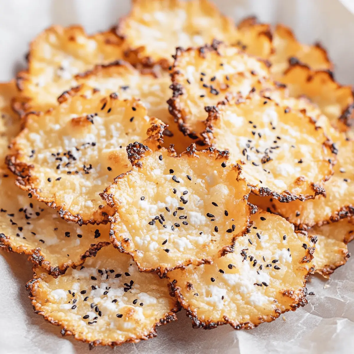 Cottage Cheese Chips