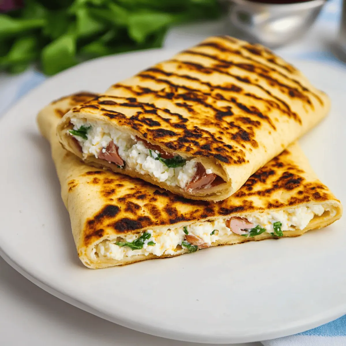 Cottage Cheese Flatbread