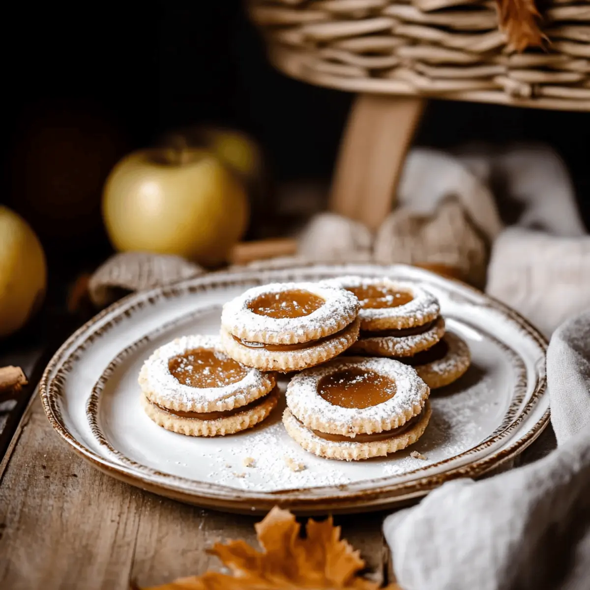Apple Butter Sandwich Cookies