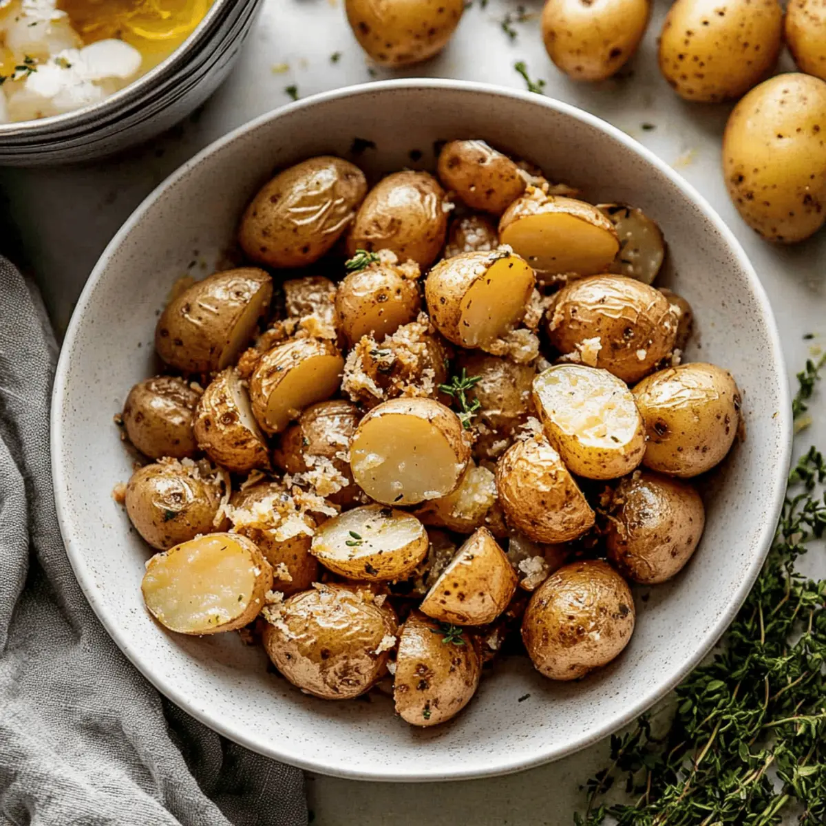 Roasted Baby Potatoes Recipe