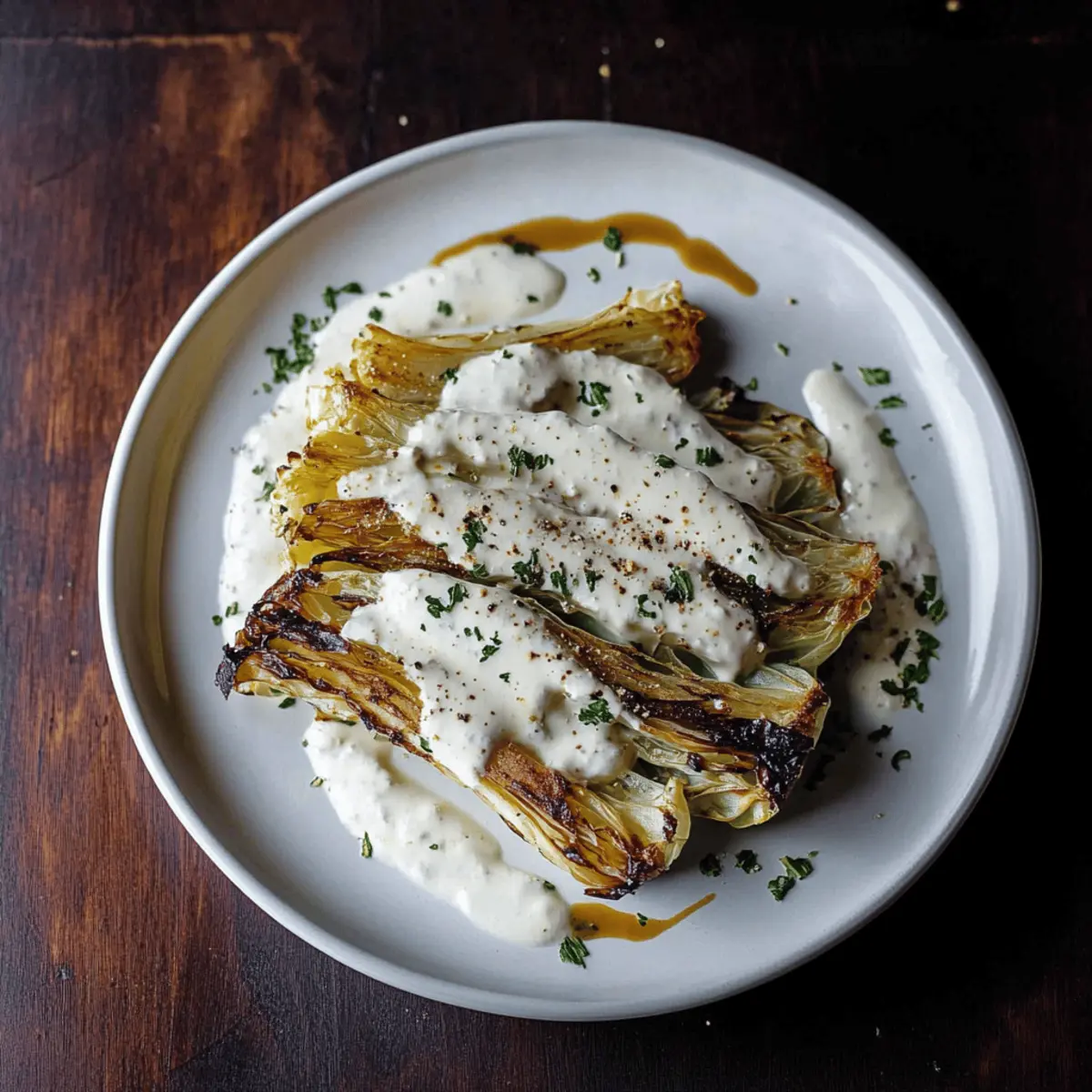 Crispy Air Fryer Cabbage Wedges