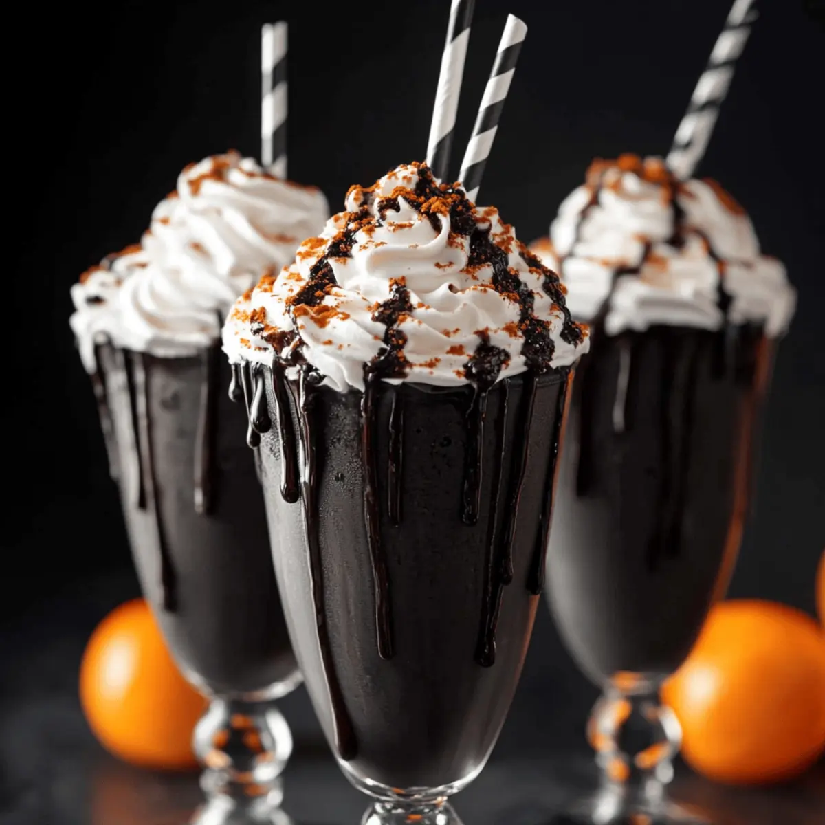 Black Milkshake Recipe
