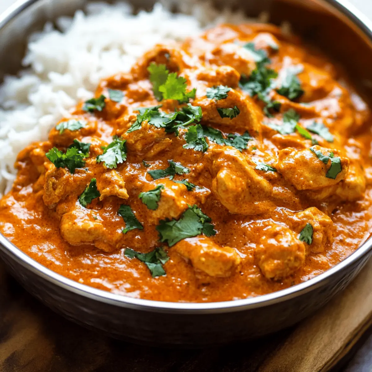 Quick & Easy Homemade Butter Chicken