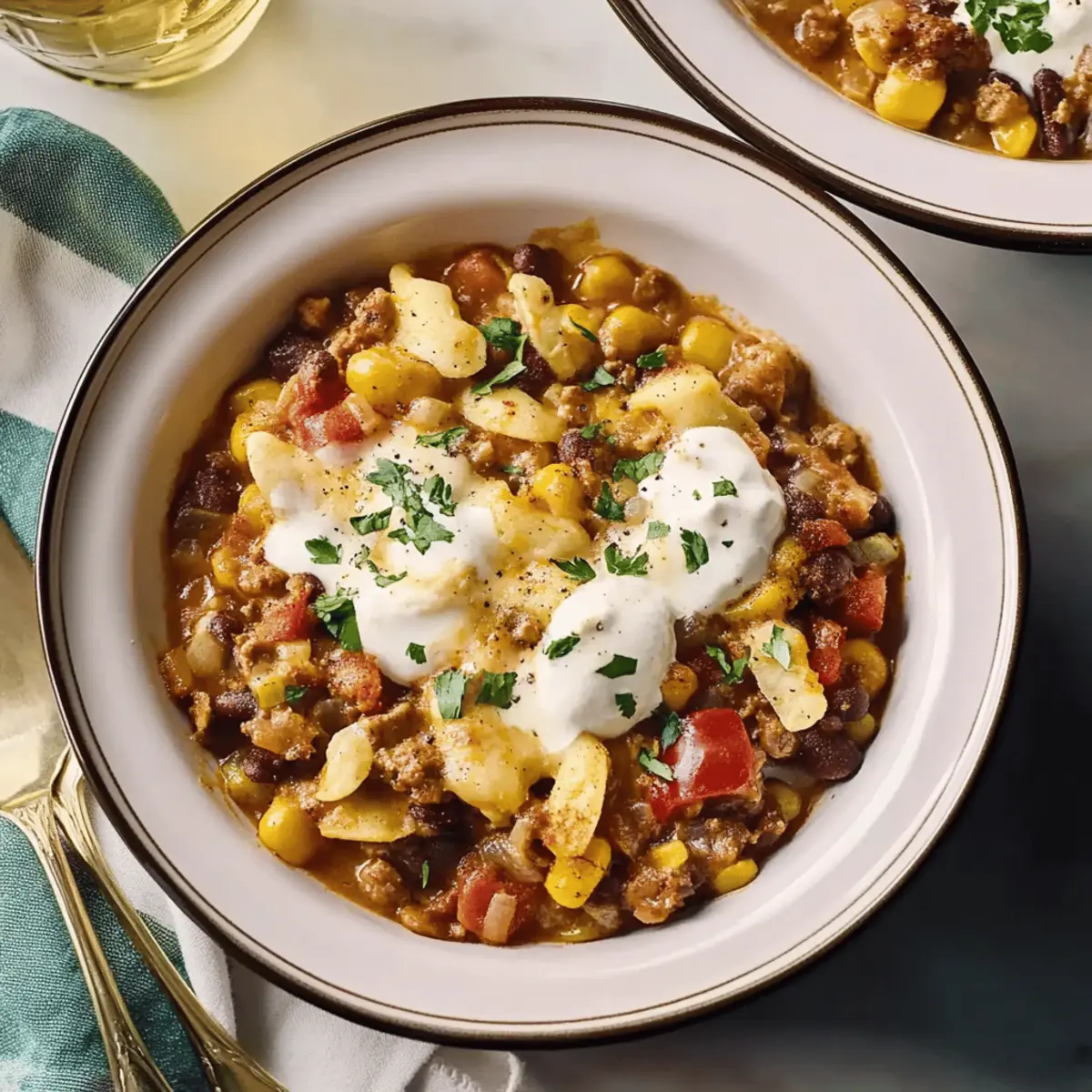 Slow Cooker Cowboy Casserole