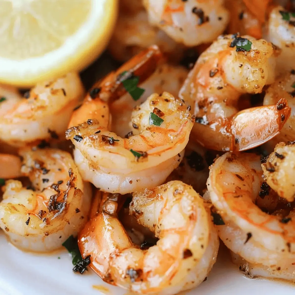Crispy Garlic Butter Air Fryer Shrimp Easy Recipe