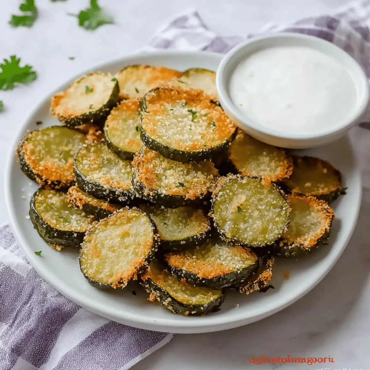 Easy Air Fryer Fried Pickles Recipe