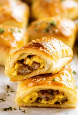 Quick & Delicious Sausage Egg Breakfast Rolls