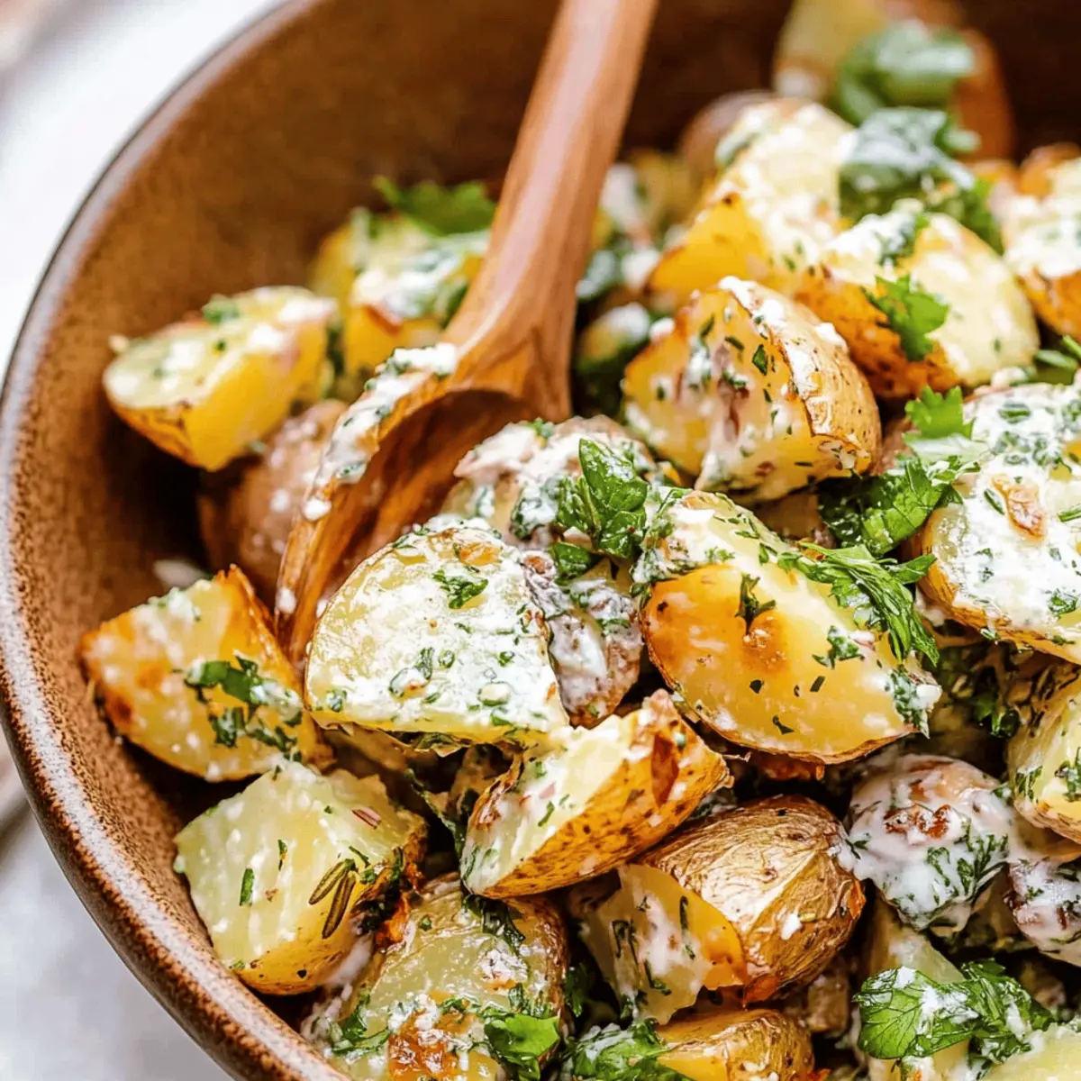Herbed Roasted Potato Salad Recipe