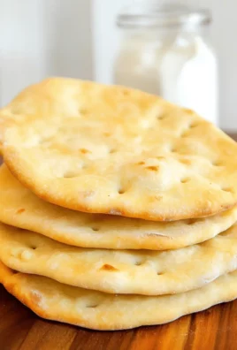 Air Fryer Garlic Flatbread