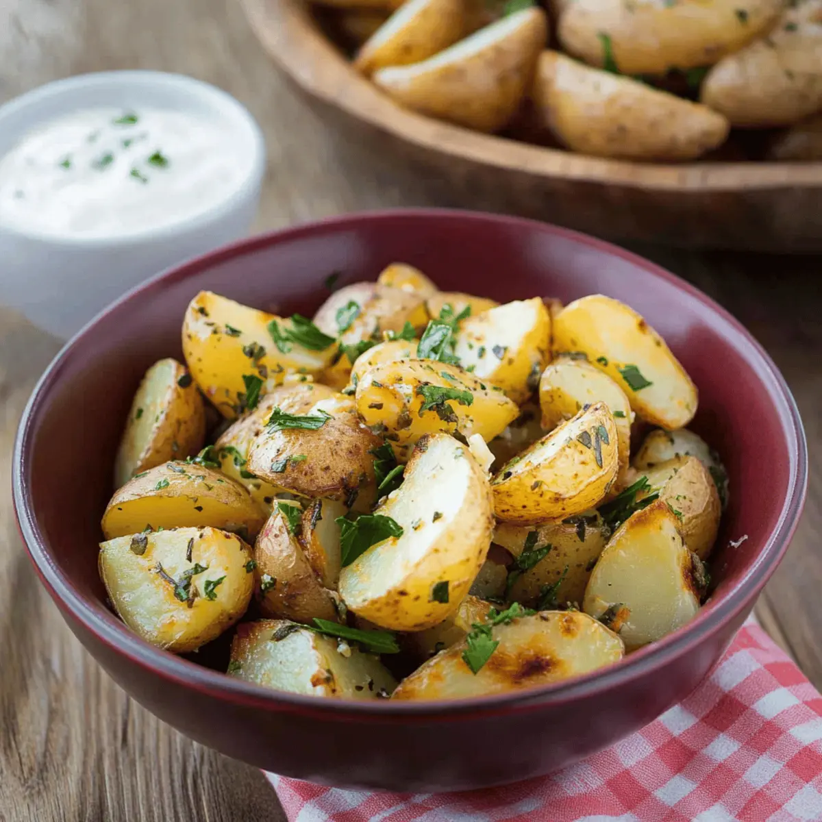 Herbed Roasted Potato Salad Recipe