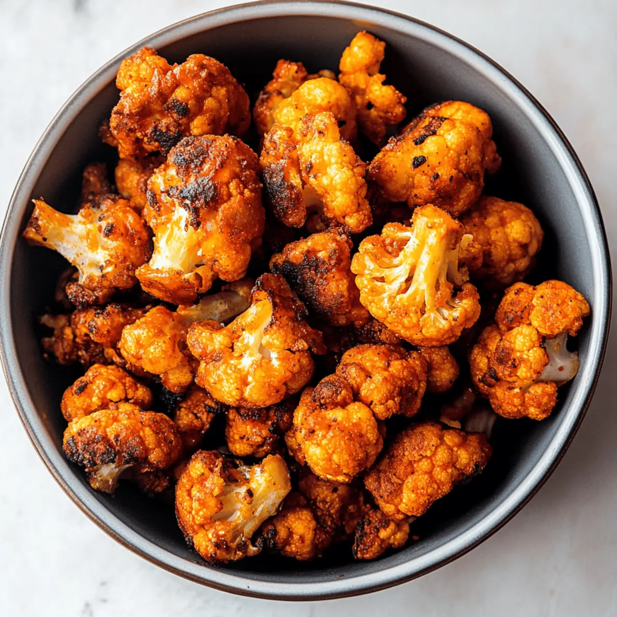 Air Fryer Buffalo Cauliflower Recipe