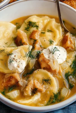 Pierogi Dill Soup