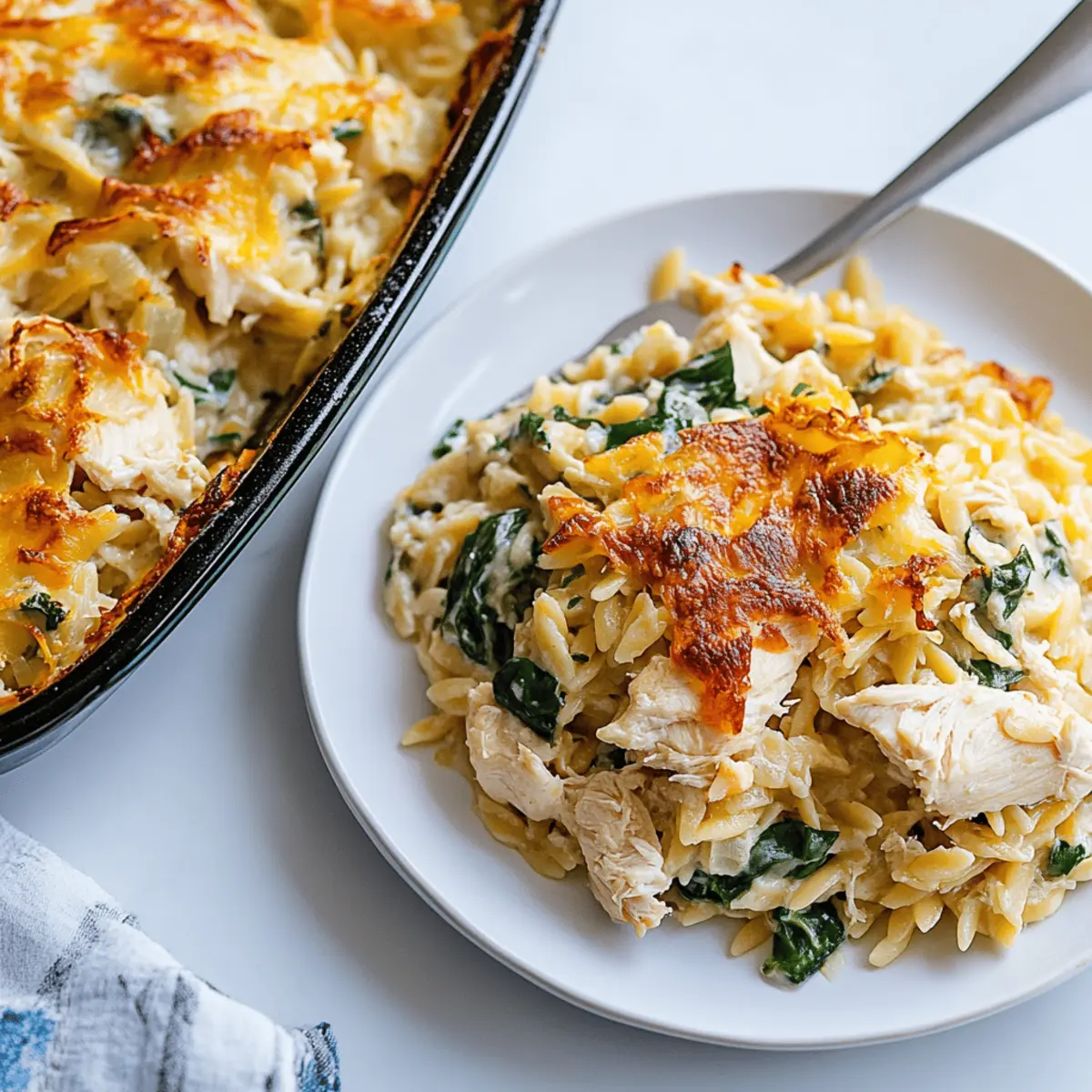 Monterey Chicken One Pan Orzo