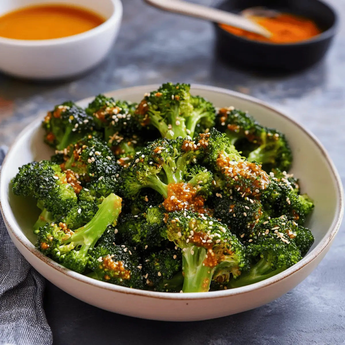 Easy Gochujang Broccoli
