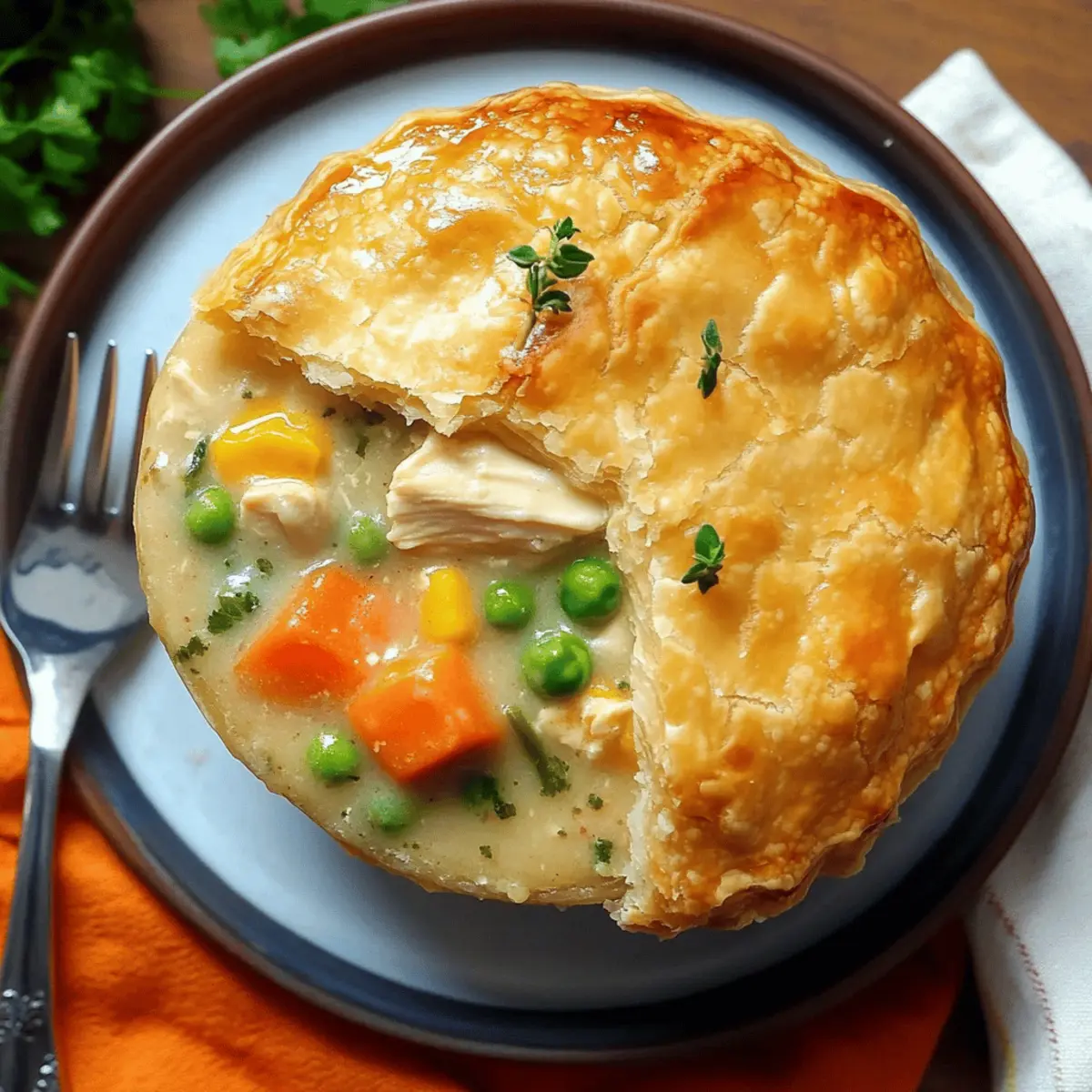 Slow Cooker Chicken Pot Pie