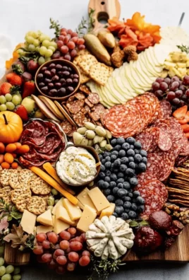 Fall Charcuterie Board (sans charcuterie)