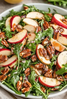 Simple Apple Arugula Salad Recipe
