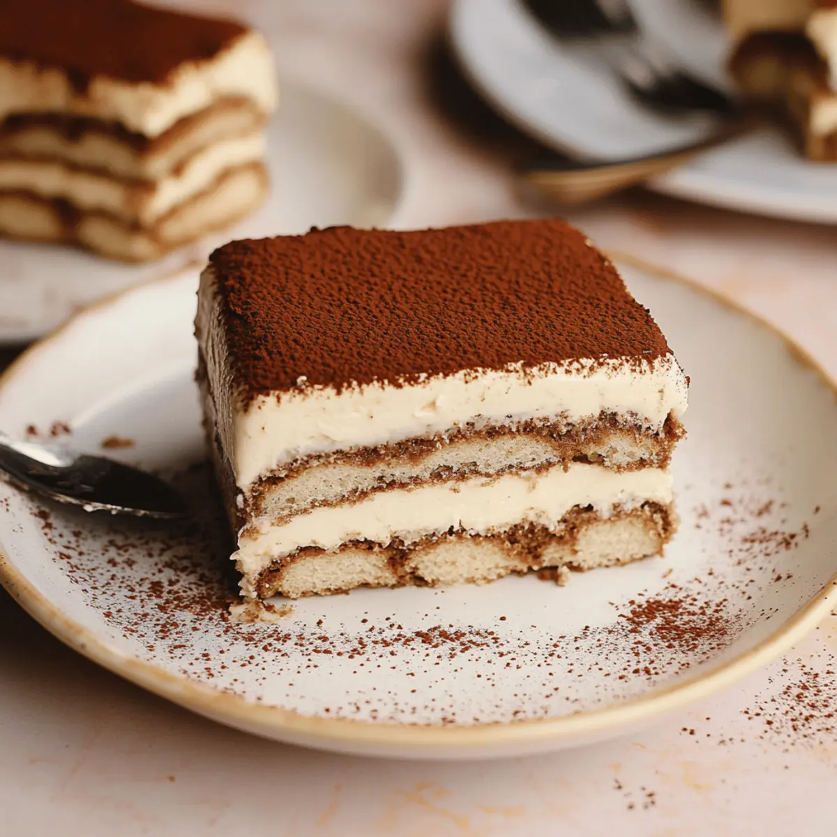 Traditional Italian Tiramisu