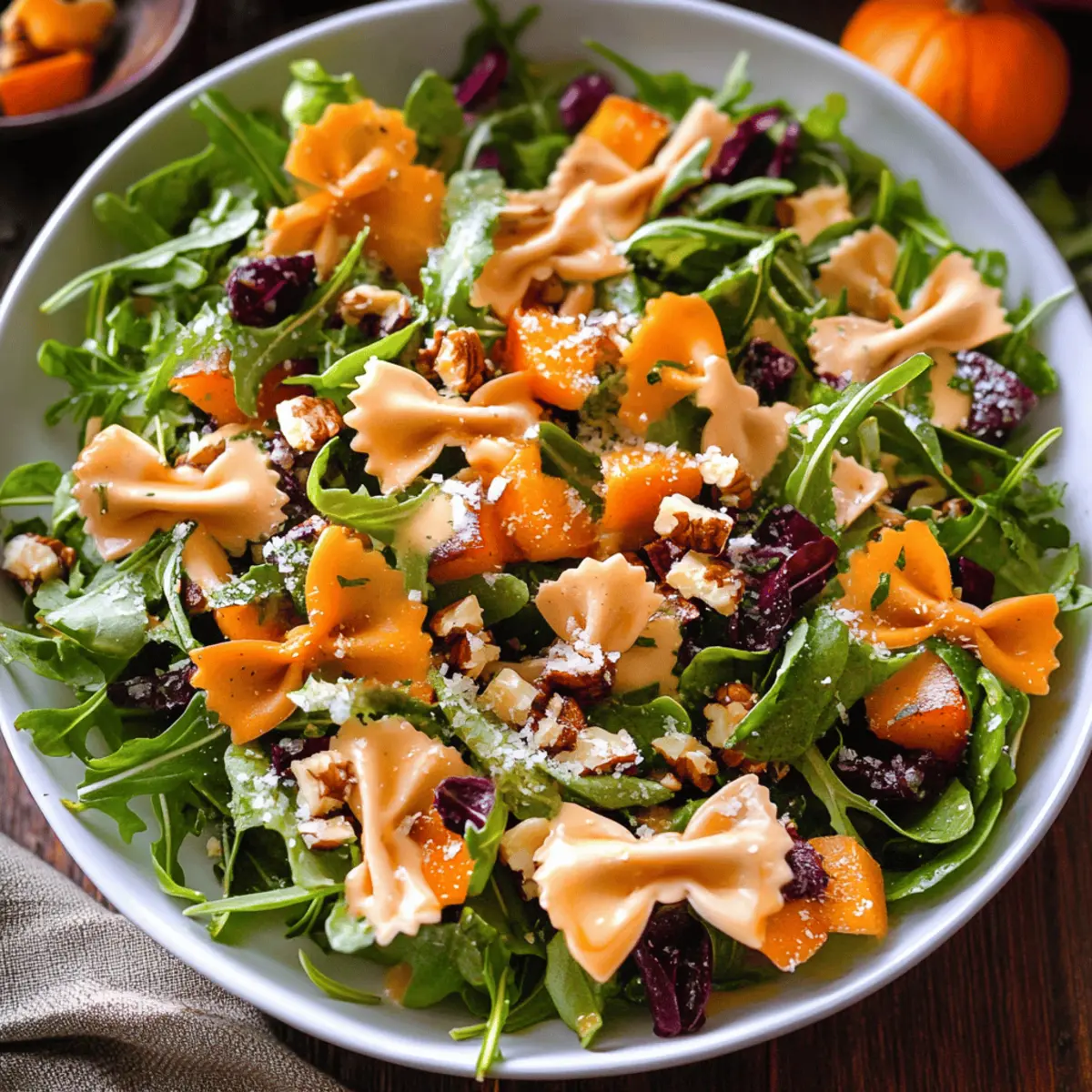 Fall Salad with Maple-Lime Dressing
