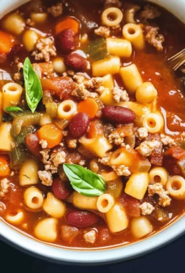 Pasta Fagioli Soup Instant Pot