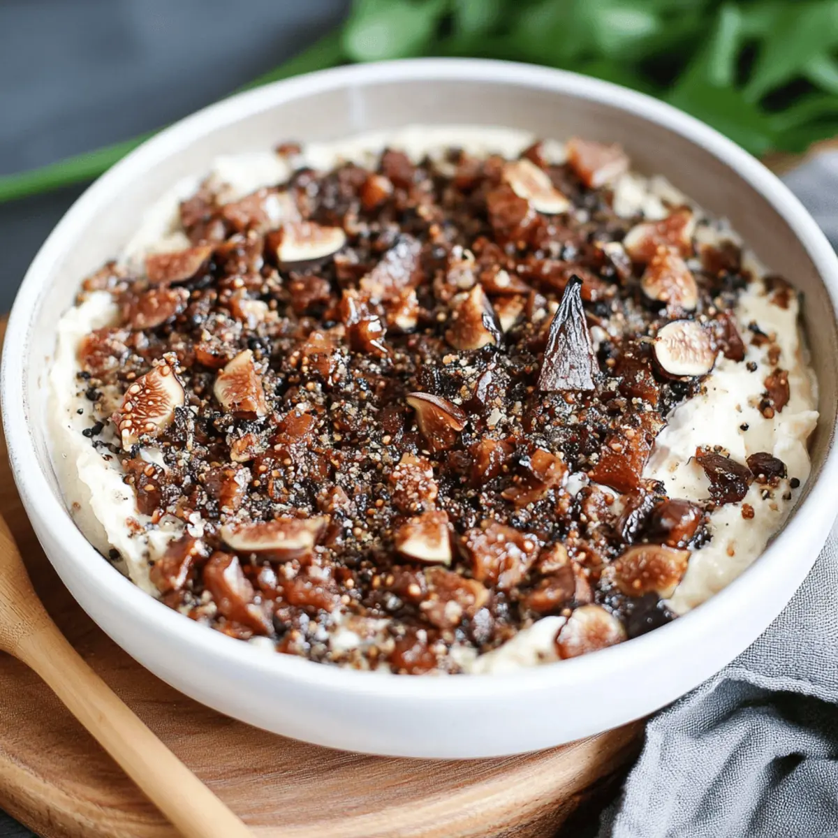 Boursin Cheese Fig Dip Appetizer
