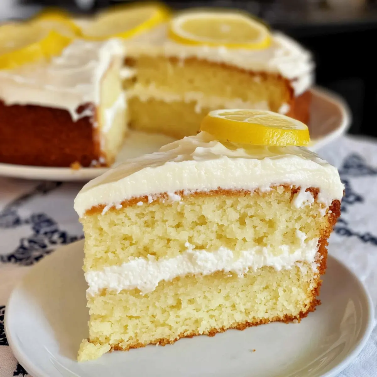 Limoncello Ricotta Cake