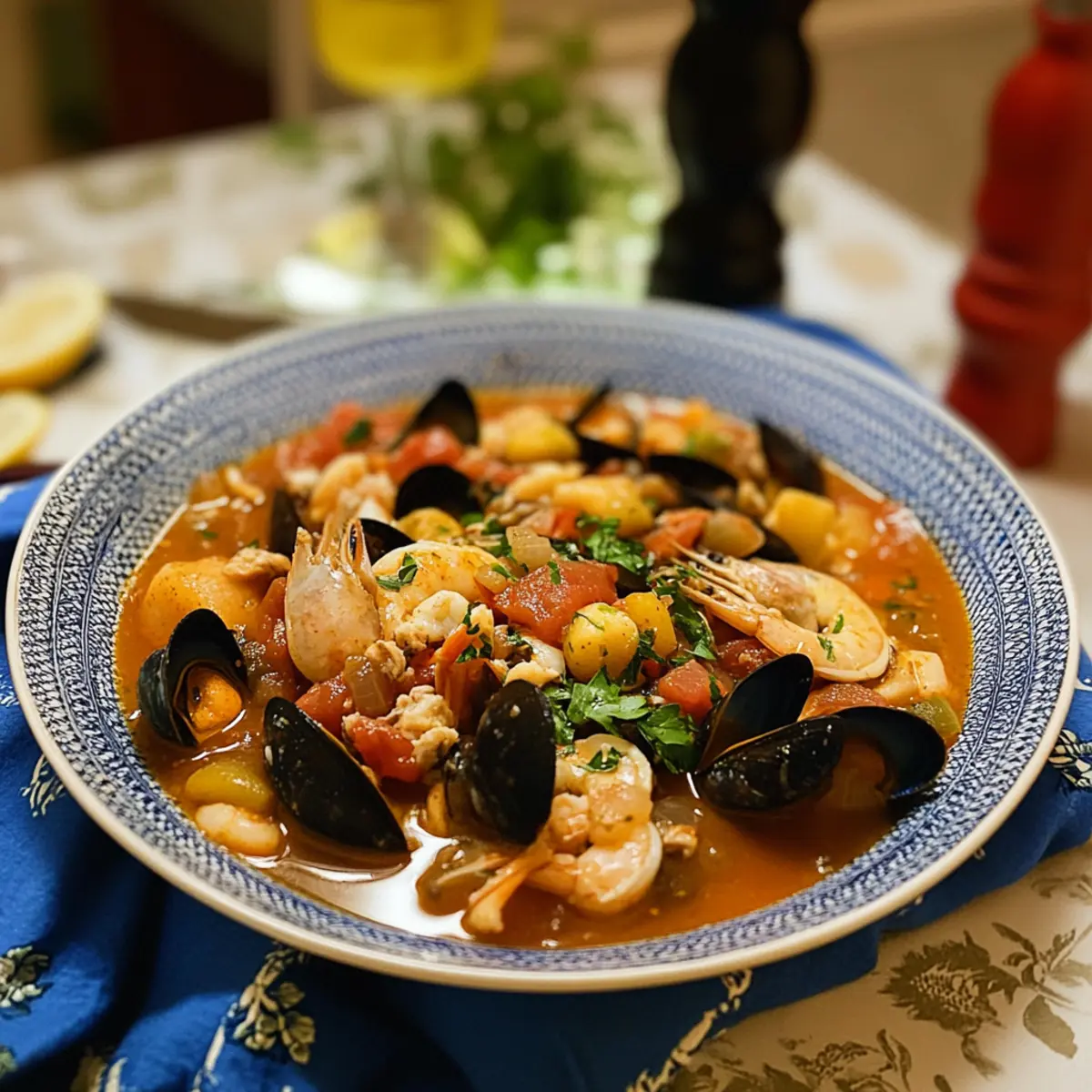 Mediterranean Seafood Stew